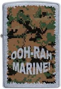Bật lửa Zippo Thuỷ quân lục chiến Mỹ USMC Ooh-rah Marine - Made in USA