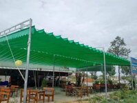 Bạt mái xếp lớp che nắng mưa mái kính mã BT09