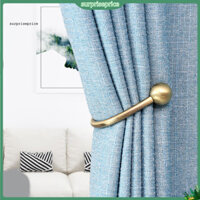 Bất ngờ| 2 Chiếc Màu Trơn Màn Lưng Móc Phòng Tắm Phòng Ngủ Màn Phòng Khách U Kẹp Tinh Tế