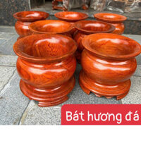 BÁT NHANG -LƯ HƯƠNG THỜ NGUYÊN KHỐI GỖ HƯƠNG 12 CM-14 CM-15 CM-16 CM-18 CM-20 CM