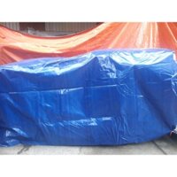 |Bạt nhựa 2 da cao cấp| Bạt 2 da xanh cam loại 160g với kỹ thuật dệt nước tân tiến