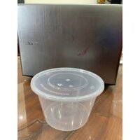 Bát nhựa, tô nhựa PP dùng 1 lần 1000ml có nắp, lẻ 100 bộ
