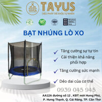 Bạt nhún lò xo Trampoline, sàn nhún bật nhảy thể dục cho người lớn