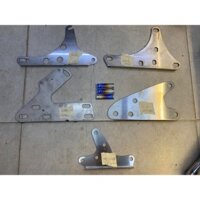 Bát pát inox 304 cho pô 4road xe tay ga SH Vision Vario , pass bô 4Road