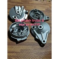 Bát phanh cơ trước sau cho xe Wave S110 zin