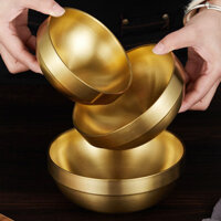 Bát Phong Cách Hàn Quốc Thép Không Gỉ Hai Lớp Chống bỏng Bát Cơm Bát Trẻ Em Bát Canh