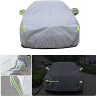 Bạt phủ bảo vệ xe ô tô 3 lớp thông minh, vải dù oxford cao cấp, áo trùm bảo vệ xe Toyota Avanza che nắng,nóng,mưa
