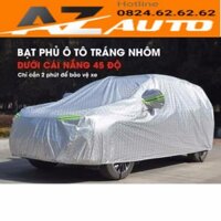 Bạt Phủ Chống Nóng Phản Quang 3 Lớp Xe Hơi Morning - bạt phủ ô tô morning( Hàng cao cấp )