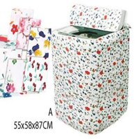 Bạt phủ máy giặt - áo trùm máy giặt chống nước  bọc máy giặt 5 - 8,5kg - Thường-mỏng 5,5-7kg,Trên