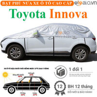 Bạt phủ nóc xe Toyota Innova vải dù 3 lớp – OTOALO