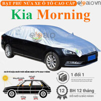 Bạt phủ nửa nóc kính lái xe ô tô Kia Morning 3 lớp - OTOALO