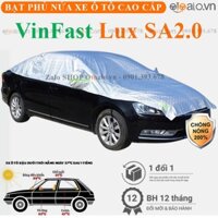 Bạt phủ nửa nóc kính lái xe ô tô VinFast Lux SA2.0 3 lớp CAO CẤP - OTOALO