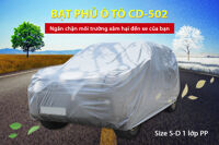 Bạt Phủ Ô Tô 7 Chỗ Cind CD-502 Size S-D 1 Lớp PP