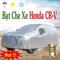 Bạt Phủ Ô Tô HONDA CRV CAO CẤP 3 LỚP Tráng Bạc Cách Nhiệt, Chống Nước, Chống Trộm Gương-hàng theo form xe