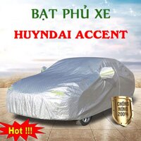 Bạt phủ ô tô Hyundai Accent 3 Lớp Cao Cấp – Áo Trùm xe Chống Nóng Chống Thấm Tuyệt Đối
