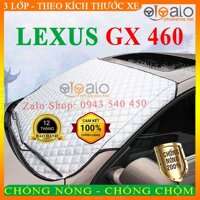 Bạt Phủ Ô Tô Lexus GX 460 Cao Cấp 3 Lớp Chống Nắng Nóng Chống Nước Chống xước  OTOALO - Tấm che kính lái