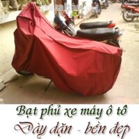 Bạt phủ trùm xe máy vải dù cao cấp loại 1