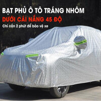 Bạt phủ xe Honda CRV chuẩn 3 lớp tráng nhôm phản quang