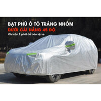 Bạt phủ xe Hyundai Accent hàng 3 lớp tráng nhôm phản quang 3 lớp.