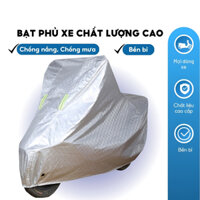 Bạt phủ xe máy 3 lớp cao cấp chống mưa, chống nắng