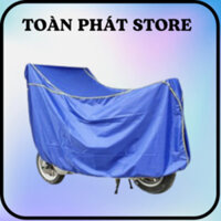 Bạt Phủ Xe Máy Vải Dù , Bạt Trùm Xe Máy, Bạt Phủ Trùm Xe (Loại vải chống thấm tốt)