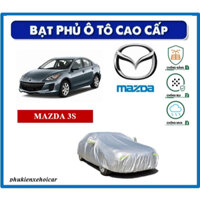 Bạt Phủ Xe MAZDA 3S tráng nhôm cao cấp-Chống nắng,chịu nhiệt chống mưa 3 lớp