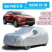 Bạt phủ xe ô tô 5 chỗ Mazda CX-30, bat trum xe oto, bạt trùm ô tô chống nắng, bạt phủ xe ô tô chống mưa, bạt