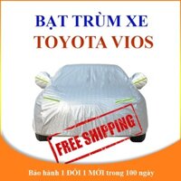 Bạt phủ xe ô tô 5 chỗ TOYOTA VIOS chất liệu cao cấp che nắng mưa không thấm nước