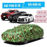 Bạt phủ xe ô tô chất liệu vải cao cấp che nắng mưa bụi bẩn chống nóng tốt