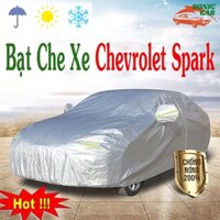 Bạt phủ xe ô tô CHEVROLET SPARK tráng nhôm cao cấp có phản quang,chống nóng, chống nước - SONICCAR