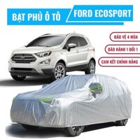 Bạt phủ xe ô tô Ford Ecosport chất liệu vải cao cấp che nắng mưa chống nóng xe hơi