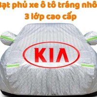 Bạt Phủ Xe Ô Tô Kia Morning, Soluto, Cerato, Seltos, K3, Rondo, Optima, Sorento, Sedona, Chất Liệu Bạt Tráng Nhôm 3 lớp