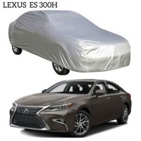 Bạt phủ xe ô tô LEXUS ES 300H vải dù tráng bạc chống mưa và nắng tốt kèm hộp đựng tiện lợi.