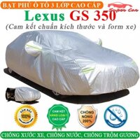 Bạt Phủ Xe Ô Tô LEXUS GS 350 3 Lớp Ép Nhiệt Tráng Nhôm, Chống Nắng, Chống Mưa, Chống Cháy – SUPERCAR