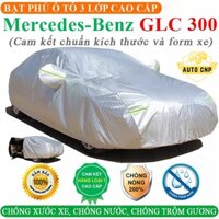 Bạt Phủ Xe Ô Tô  MERCEDES-BENZ GLC300  3 Lớp Ép Nhiệt Tráng Nhôm, Chống Nắng, Chống Mưa, Chống Cháy – AUTO CNP