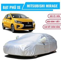 Bạt phủ xe ô tô Mitsubishi Mirage chất liệu vải cao cấp che nắng mưa chống nóng xe hơi
