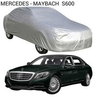 Bạt phủ xe ô tô Mercedes-Maybach S400, S450, S480, S500, S550, S580, S600, S650, S680 Vải dù tráng bạc chống mưa và nắng