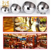 Bát phục vụ bằng thép không gỉ Salad trái cây Đồ ăn nhẹ Xô đá A