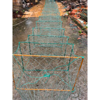 Bát Quái 11 cửa ngục(30x43) 18khung mắt lưới 7 phân dài 5m50