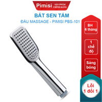 Bát sen tắm của vòi tắm hoa sen nóng lạnh Pimisi 1 chế độ với tay sen bằng nhựa cao cấp mạ xi CrNi sáng bóng - đầu lỗ bát cao su massage tăng áp  Hàng chính hãng