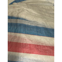 Bạt sọc công trình khổ 4x50m, 6x50m.