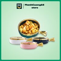 Bát sứ , chảo nướng , thố sứ có tay cầm phong cách Hàn quốc ( hàng cao cấp có VIỀN VÀNG SANG CHẢNH )