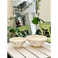 Bát sứ chiết yêu hình mèo rau củ cute, ngộ nghĩnh, vui nhộn, màu sắc tươi sáng, bắt mắt, dùng đựng súp, salad,..