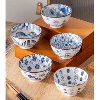 Bát sứ phong cách nhật bản, bát ăn cơm trang trí đồ ăn
