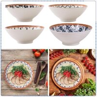 Bát súp mì đa chức năng Dễ lau chùi cho Udon, Soba, Pho Vintage