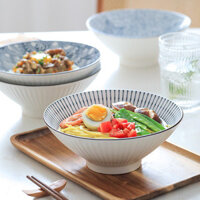Bát súp phong cách Nhật Bản Bát mì ăn liền Gốm sứ nhiệt độ cao