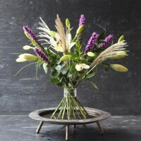 Bát thả hoa thủy tinh/ Đĩa cắm hoa decor nhà, bàn tiệc, sự kiện - cắm hoa phong cách độc đáo