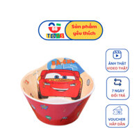 Bát Tô Chén Ăn Cơm Cho Bé ô tô MC Queen Nhựa Melamine MCQ008