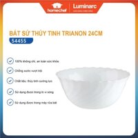 Bát tô đựng canh thủy tinh Luminarc Trianon 24cm - 54455 | Hàng chính hãng