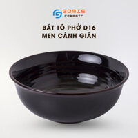 Bát Tô Men Cánh Gián D16 - Bát phở - Tô canh - Tô phở - Gốm Sứ Cao Cấp Bát Tràng